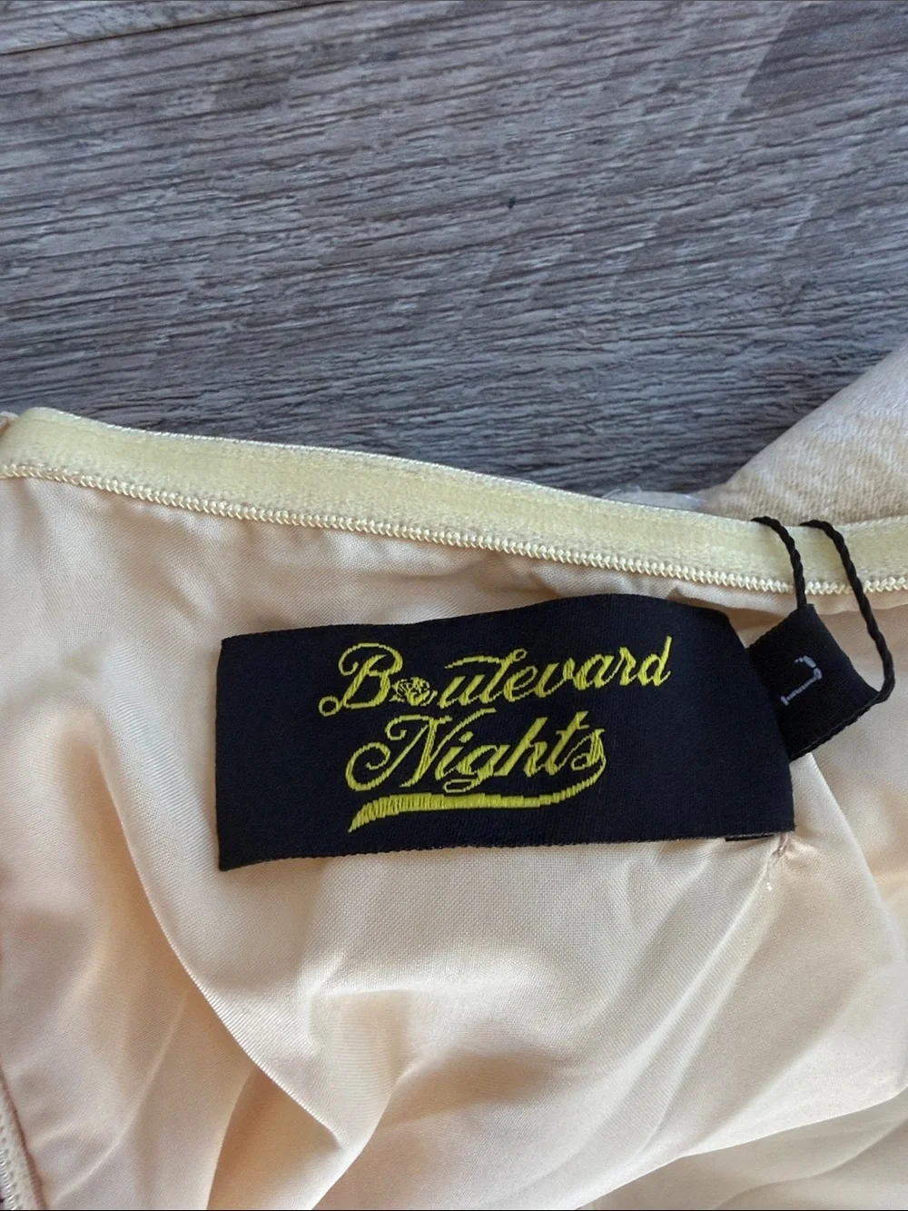 Boulevard nights shimmery gold